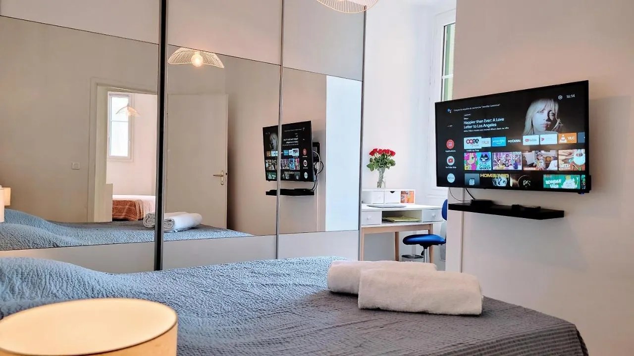 Ze Perfect Place - Confortable Appartement 2 Chb - Asc - Port - Garibaldi 尼斯 公寓